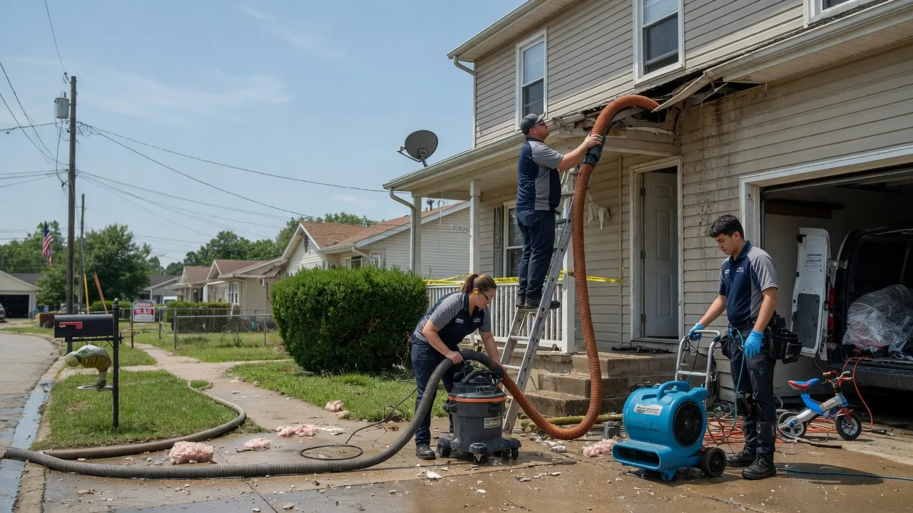 Water Damage Restoration in Kincaid, IL near me
